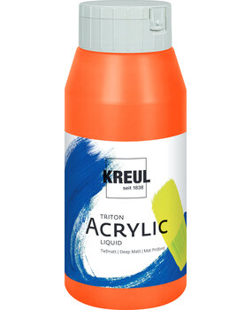Kreul KREUL Triton Acrylic Liquid Genuine Orange 750 ml (17002)