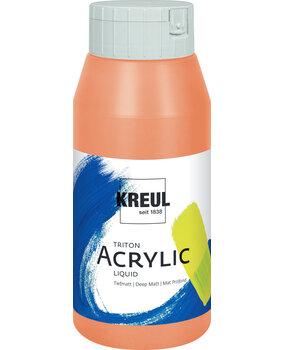 Kreul KREUL Triton Acrylic Liquid Reddish Naples Yellow 750 ml (17039)