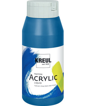 Kreul KREUL Triton Acrylic Liquid Primary Blue 750 ml (17028)
