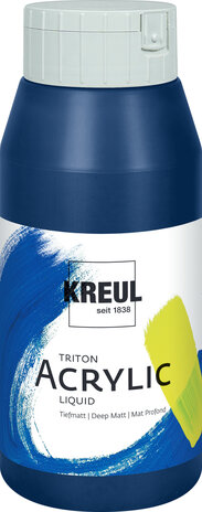 Kreul KREUL Triton Acrylic Liquid Phthalo Blue 750 ml (17080) Kreul KREUL Triton Acrylic Liquid Phthalo Blue 750 ml (17080)