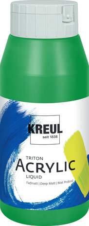 Kreul KREUL Triton Acrylic Liquid Permanent Green 750 ml (17006) Kreul KREUL Triton Acrylic Liquid Permanent Green 750 ml (17006)