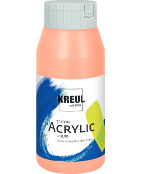 Kreul KREUL Triton Acrylic Liquid Peach Pink 750 ml (17032)