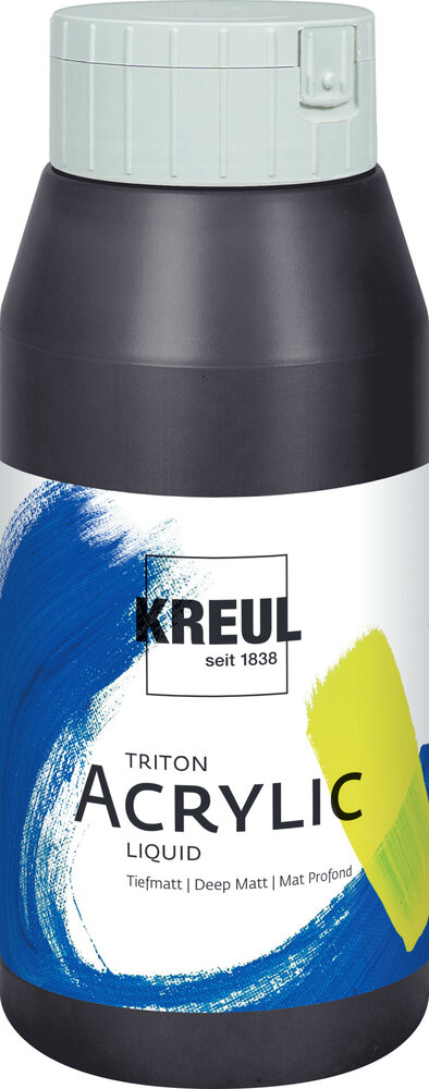 Kreul KREUL Triton Acrylic Liquid Payne's Gray 750 ml (17087) Kreul KREUL Triton Acrylic Liquid Payne's Gray 750 ml (17087)