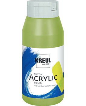 Kreul KREUL Triton Acrylic Liquid Olive Green light 750 ml (17045)