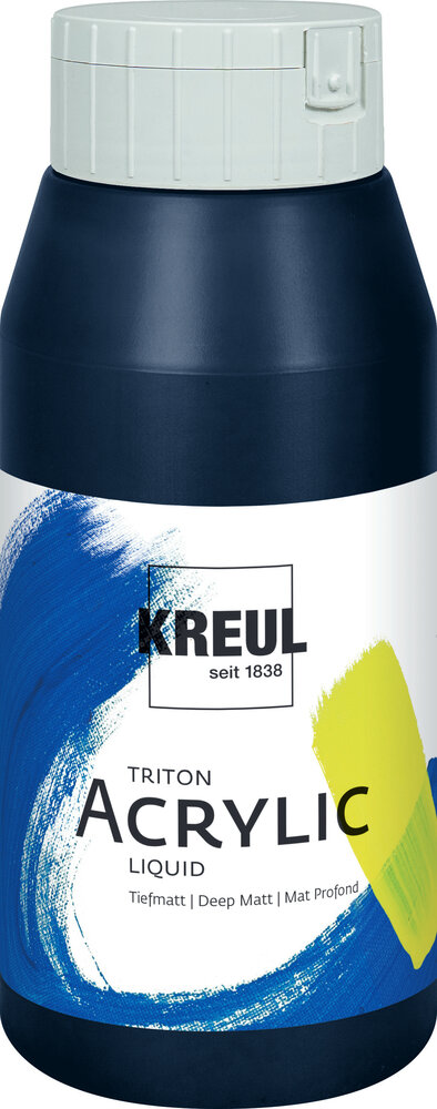 Kreul KREUL Triton Acrylic Liquid Night Blue 750 ml (17025) Kreul KREUL Triton Acrylic Liquid Night Blue 750 ml (17025)