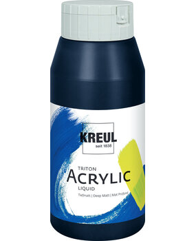 Kreul KREUL Triton Acrylic Liquid Night Blue 750 ml (17025)