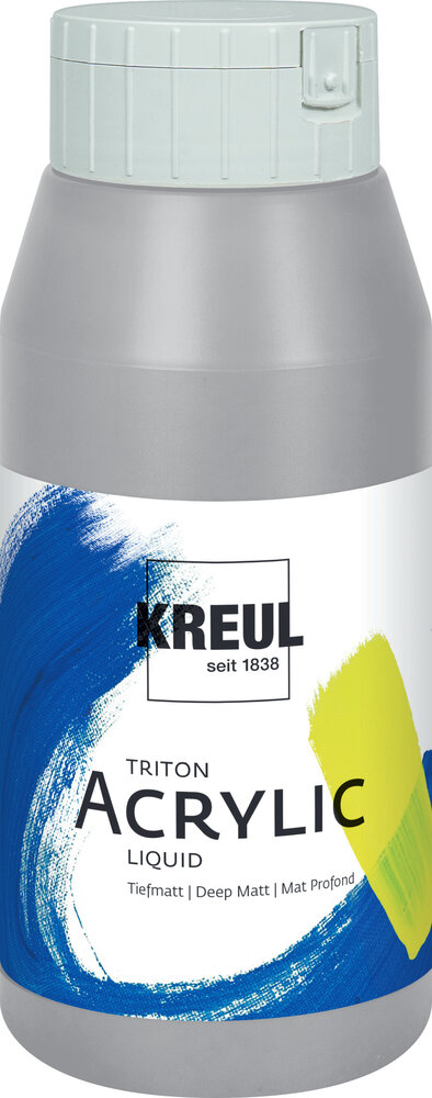 Kreul KREUL Triton Acrylic Liquid Neutral Gray 750 ml (17047) Kreul KREUL Triton Acrylic Liquid Neutral Gray 750 ml (17047)