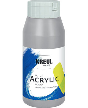 Kreul KREUL Triton Acrylic Liquid Neutral Gray 750 ml (17047)