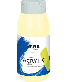 Kreul KREUL Triton Acrylic Liquid Naples Yellow 750 ml (17034)