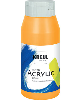 Kreul KREUL Triton Acrylic Liquid Maize Yellow 750 ml (17010)
