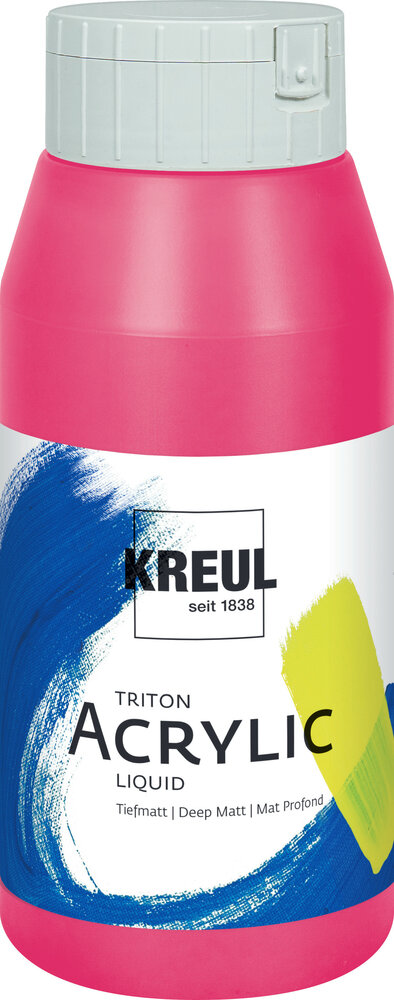 Kreul KREUL Triton Acrylic Liquid Magenta 750 ml (17040) Kreul KREUL Triton Acrylic Liquid Magenta 750 ml (17040)