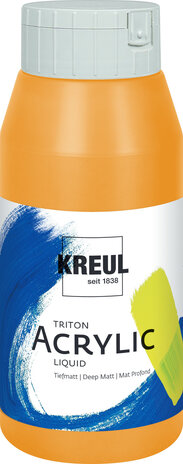 Kreul KREUL Triton Acrylic Liquid Light Ocher 750 ml (17004)