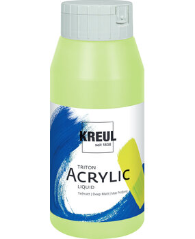 Kreul KREUL Triton Acrylic Liquid Light Green 750 ml (17038)