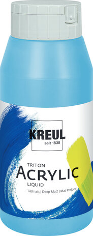 Kreul KREUL Triton Acrylic Liquid Light Blue 750 ml (17036)