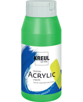Kreul KREUL Triton Acrylic Liquid Yellowish Green 750 ml (17022)