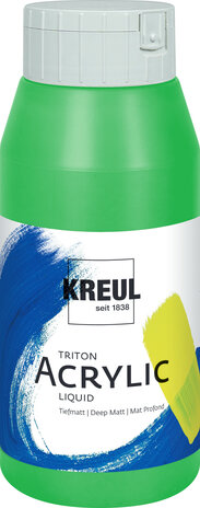 Kreul KREUL Triton Acrylic Liquid Yellowish Green 750 ml (17022) Kreul KREUL Triton Acrylic Liquid Yellowish Green 750 ml (17022)