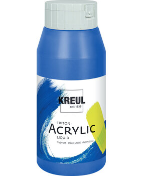 Kreul KREUL Triton Acrylic Liquid Ultramarine Blue 750 ml (17019)
