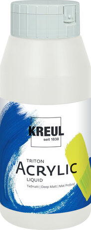 Kreul KREUL Triton Acrylic Liquid White 750 ml (17017)