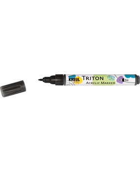 Kreul KREUL Triton Acrylic Marker Fine Black (17609)