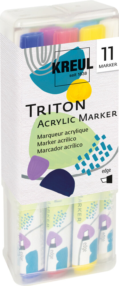 Kreul KREUL Triton Acrylic Marker Edge Powerpack (17860) Kreul KREUL Triton Acrylic Marker Edge Powerpack (17860)
