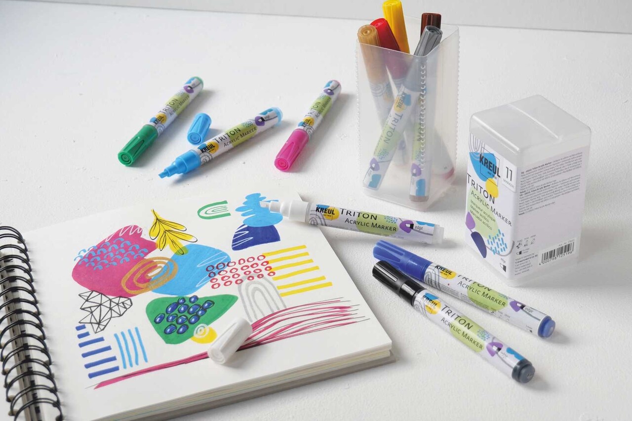 Kreul KREUL Triton Acrylic Marker Edge Powerpack (17860) Kreul KREUL Triton Acrylic Marker Edge Powerpack (17860)