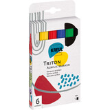 Kreul KREUL Triton Acrylic Marker Edge (6pcs) (17890)