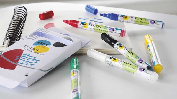 Kreul KREUL Triton Acrylic Marker Edge (6pcs) (17890) Kreul KREUL Triton Acrylic Marker Edge (6pcs) (17890)