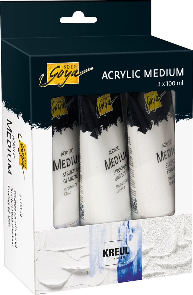 Kreul SOLO GOYA Acrylic Medium (3pcs) (85930) Kreul SOLO GOYA Acrylic Medium (3pcs) (85930)