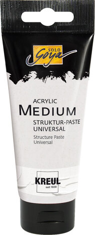 Kreul SOLO GOYA Acrylic Medium Structure Paste Universal 100 ml (85901) Kreul SOLO GOYA Acrylic Medium Structure Paste Universal 100 ml (85901)