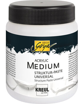 Kreul SOLO GOYA Acrylic Medium Structure Paste Universal 250 ml (85905)