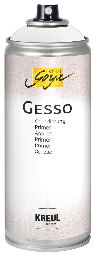 Kreul SOLO GOYA Gesso Primer Spray White 400 ml (85274) Kreul SOLO GOYA Gesso Primer Spray White 400 ml (85274)