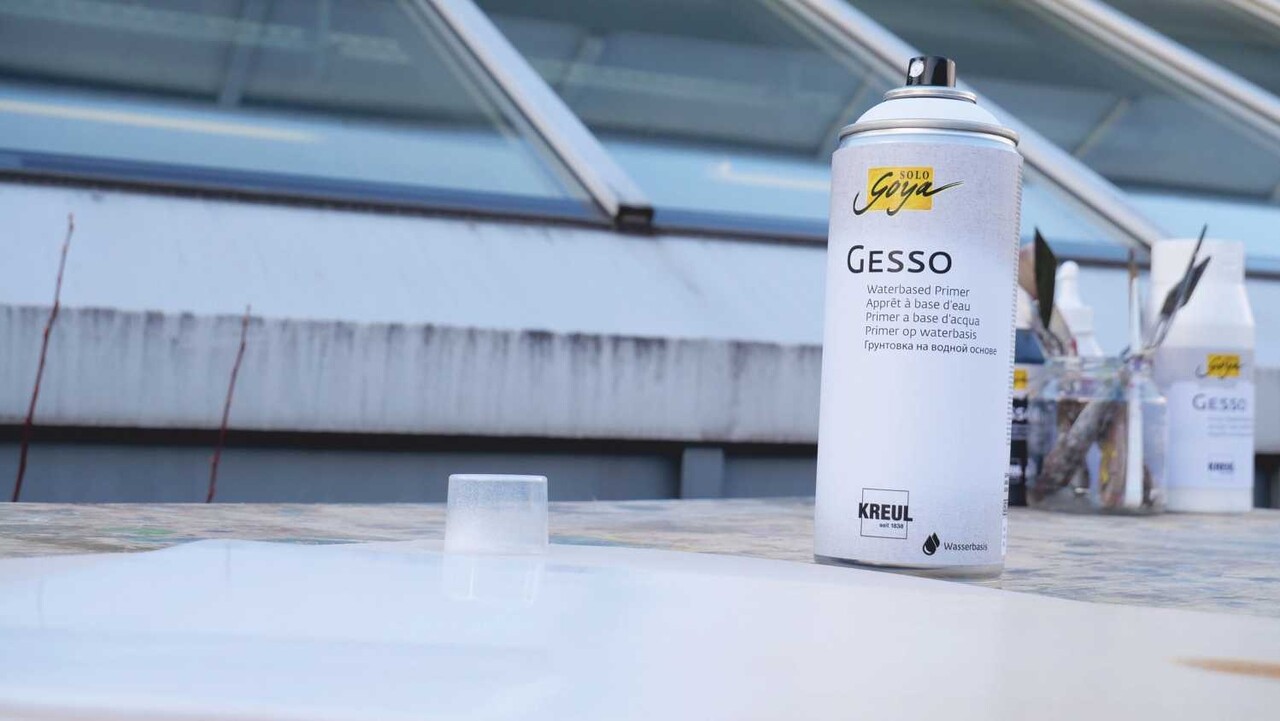 Kreul SOLO GOYA Gesso Primer Spray White 400 ml (85274) Kreul SOLO GOYA Gesso Primer Spray White 400 ml (85274)