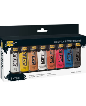 Kreul SOLO GOYA Acrylic Effect Colors 20 ml (8pcs) (84174)
