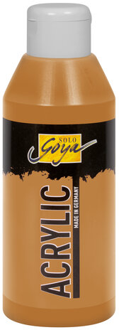 Kreul SOLO GOYA Acrylic Gold Ocher 250 ml (84234) Kreul SOLO GOYA Acrylic Gold Ocher 250 ml (84234)