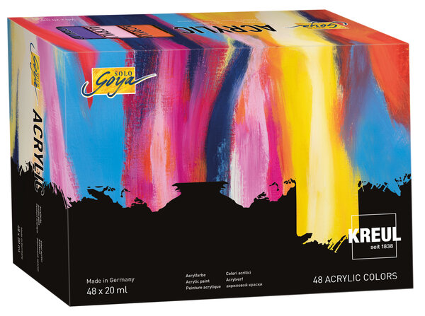 Kreul SOLO GOYA Acrylic 20 ml (48pcs) (84178) Kreul SOLO GOYA Acrylic 20 ml (48pcs) (84178)