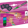 Kreul KREUL Tattoo Pen Anchor, Stars, Butterfly (4pcs) (62171) Kreul KREUL Tattoo Pen Anchor, Stars, Butterfly (4pcs) (62171)
