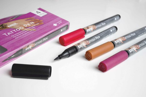 Kreul KREUL Tattoo Pen Tribals (4pcs) (62170) Kreul KREUL Tattoo Pen Tribals (4pcs) (62170)