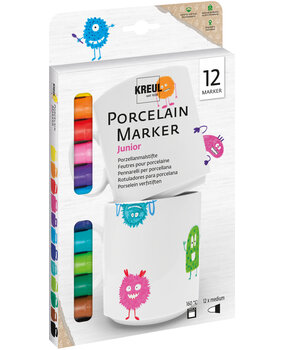 Kreul KREUL Porcelain Marker Medium Junior (12pcs) (16350)