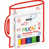 Kreul MUCKI Porcelain Pirate Porcelain Pen (5pcs) (27157)