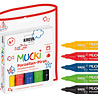 Kreul MUCKI Porcelain Pirate Porcelain Pen (5pcs) (27157) Kreul MUCKI Porcelain Pirate Porcelain Pen (5pcs) (27157)