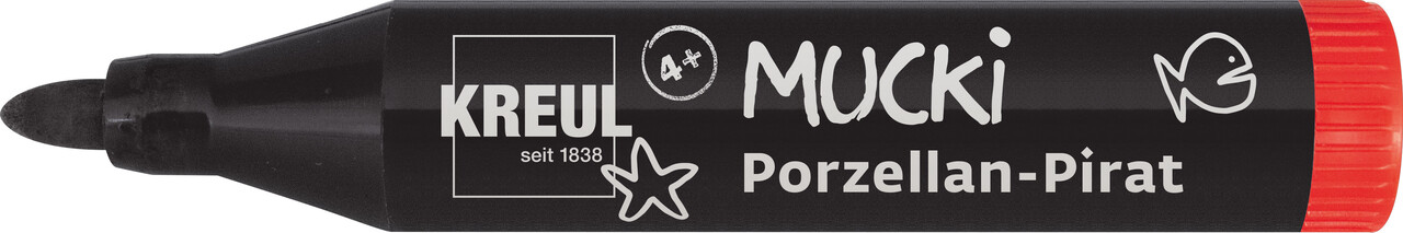 Kreul MUCKI Porcelain Pirate Porcelain Pen (5pcs) (27157) Kreul MUCKI Porcelain Pirate Porcelain Pen (5pcs) (27157)
