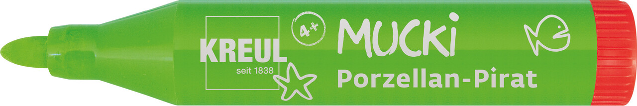 Kreul MUCKI Porcelain Pirate Porcelain Pen (5pcs) (27157) Kreul MUCKI Porcelain Pirate Porcelain Pen (5pcs) (27157)