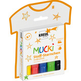 Kreul MUCKI Fancy Fabric Fabric Pen (5pcs) (27156)