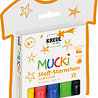 Kreul MUCKI Fancy Fabric Fabric Pen (5pcs) (27156) Kreul MUCKI Fancy Fabric Fabric Pen (5pcs) (27156)