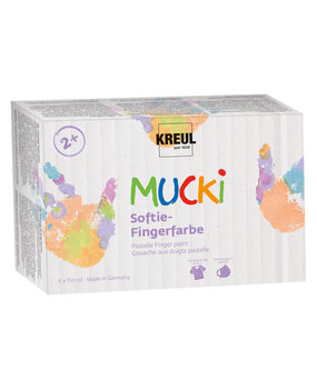 Kreul MUCKI Softie Finger Paint 150 ml (6pcs) (2321)