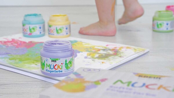 Kreul MUCKI Softie Finger Paint 150 ml (6pcs) (2321) Kreul MUCKI Softie Finger Paint 150 ml (6pcs) (2321)