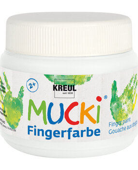 Kreul MUCKI Finger Paint White 150 ml (23101)