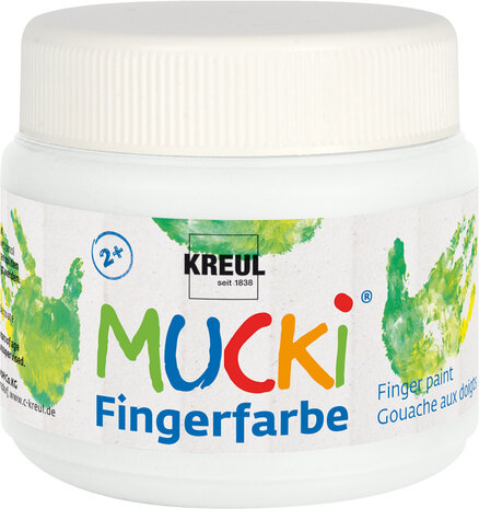Kreul MUCKI Finger Paint White 150 ml (23101) Kreul MUCKI Finger Paint White 150 ml (23101)