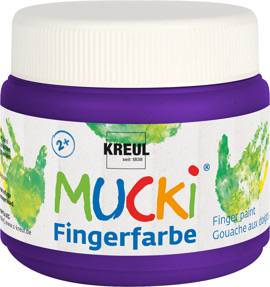 Kreul MUCKI Finger Paint Violet 150 ml (23107) Kreul MUCKI Finger Paint Violet 150 ml (23107)