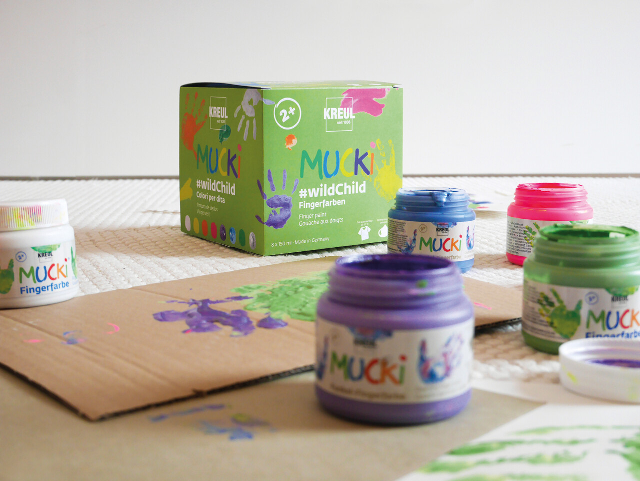 Kreul MUCKI Finger Paint Premium-Set #wildChild (2305) Kreul MUCKI Finger Paint Premium-Set #wildChild (2305)